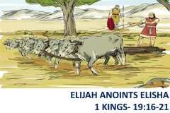 Elijah Anoints Elisha