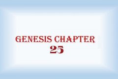 Genesis 25