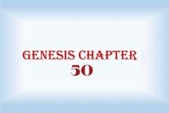 Genesis 50