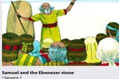 Samuel and the Ebenezer stone