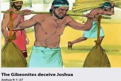 The Gibeonites Deceive Joshua